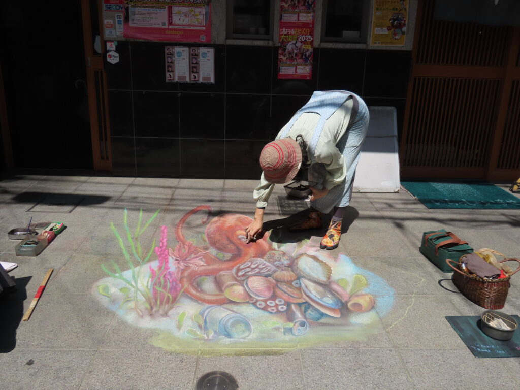 あづま通り商店街賞 遠藤ゆか梨「海の中を覗いたら…」